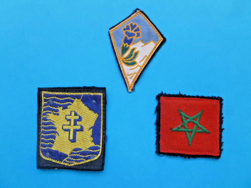 Lot écussons insignes tissu - lot,