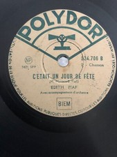 78 Tours Edith Piaf Chante