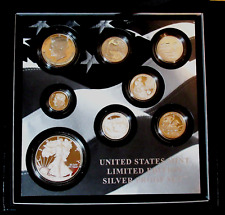 2017 US Édition Limitée Argent Preuve Set 8 Pièces En Original Boite COA