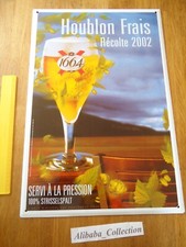 PLAQUE TOLE émaillée 1664