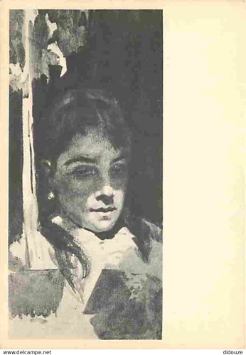 Carte postale art - -, peinture