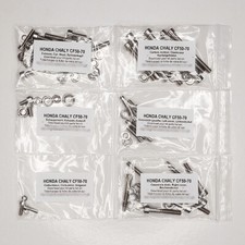 HONDA CHALY CF50 CF70 1972-2000 kit vis BTR moteur inox CF 50 70