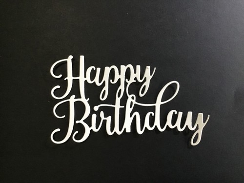 Happy birthday word script - word,