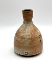 Bouteille en Grès Signé Guy Roland Marcy Vase Design