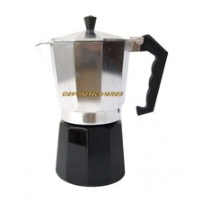 Cafetière expresso italienne alu 9 tasses noir