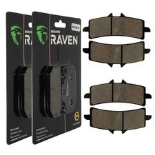 2 Kit plaquettes frein Av Ga et Av Dr Pour Mv-agusta Brutale 1078 RR de 2008 à 2