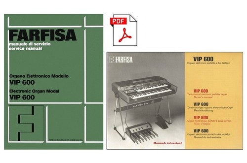 Farfisa vip600 service manual - service,