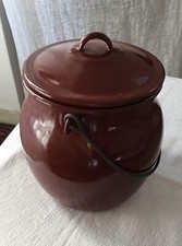 POT Émaillé VINTAGE H 18,5