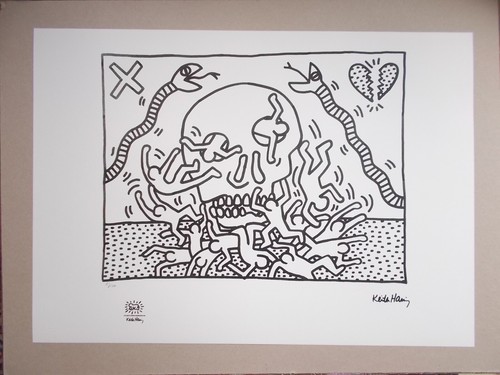 Art print keith - print, haring
