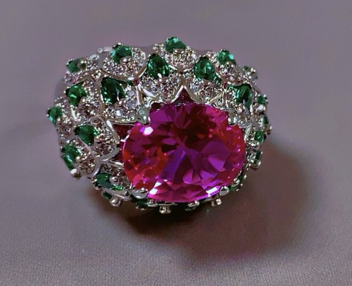 Bague plaqué bijou fantaisie