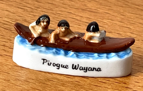 Rare fève piroque wayana - piroque,