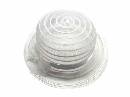 Chapeau blanc bombette - chapeau,