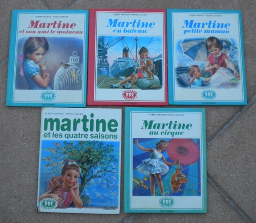 Lot livres martine - livres,