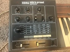 KORG MICRO - PRESET  SYNTH