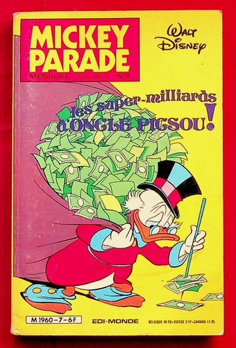 Mickey parade mensuel 7 - mensuel, n°