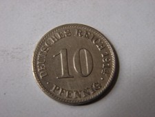 ALLEMAGNE. EMPIRE. 10 PFENNIG