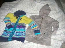 lot manteau fourré polaire