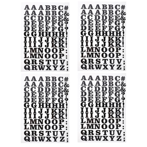 Pcs lettres thermocollantes - lettres,