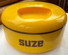 BAC A GLAÇONS SUZE GENTIANE JAUNE BOURBON MADE IN FRANCE 1970 ICE BUCKET