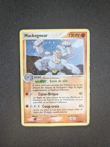 Carte pokémon mackogneur - pokémon,
