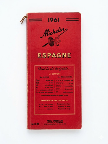 Guide michelin espagne 1961 - michelin, 1961.