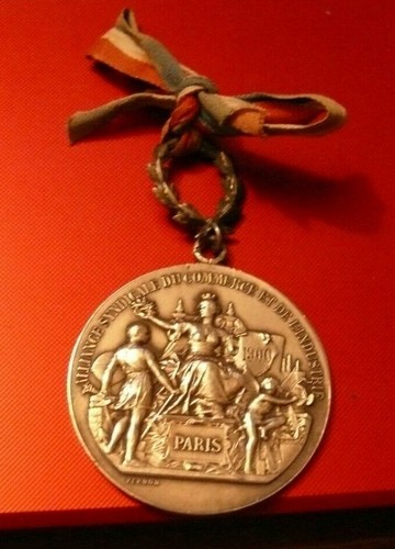 Médaille argent alliance du - ,