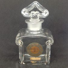 Güërlâin l'HêûrÊ BLËUË PARFUM 13cm Vide sans boite BACCARAT n° 49 flacon/Bouchon