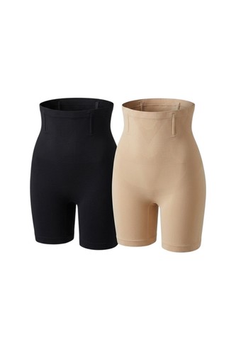 2pcs tummy control - tummy, shorts(noir