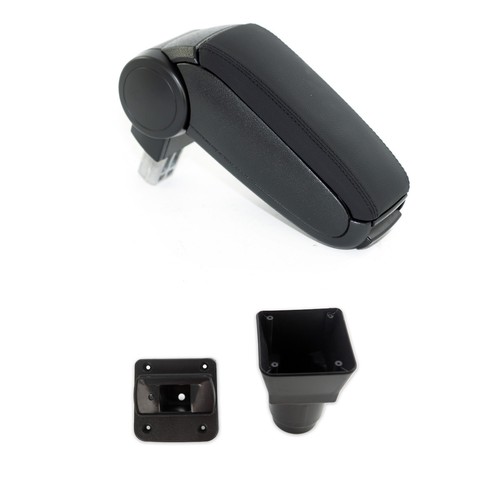 Accoudoir cuir noir avec - pu-cuir,