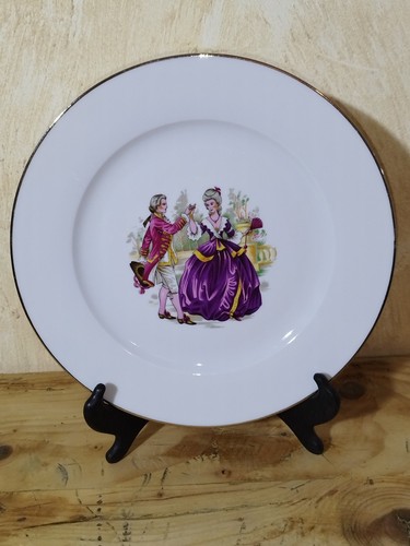 Ancienne assiette décorative - ancienne,