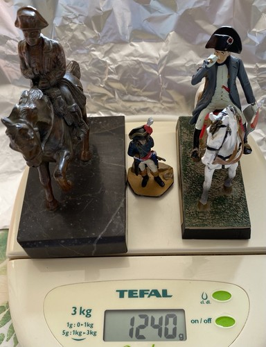 Lot trois statues napoleon - de,