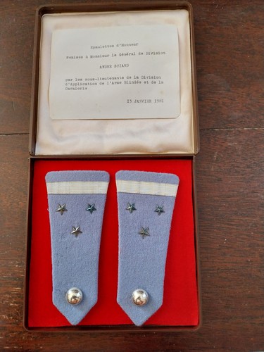 Militaria epaulettes - epaulettes, de