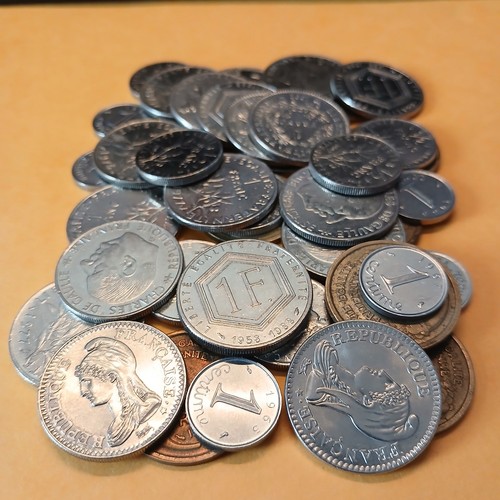 Lot pièces de monnaie - 42,