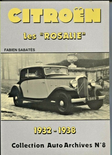 Citroen rosalie 1932 - citroen, 1932-38