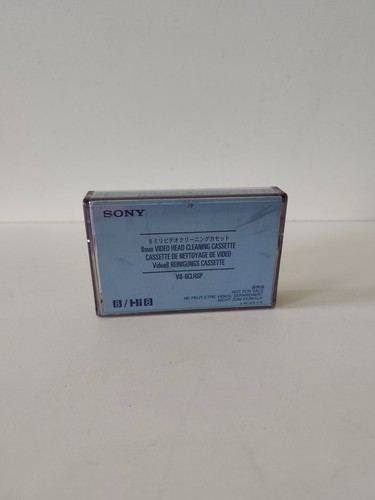 Sony 8mm cassette - sony, nettoyage