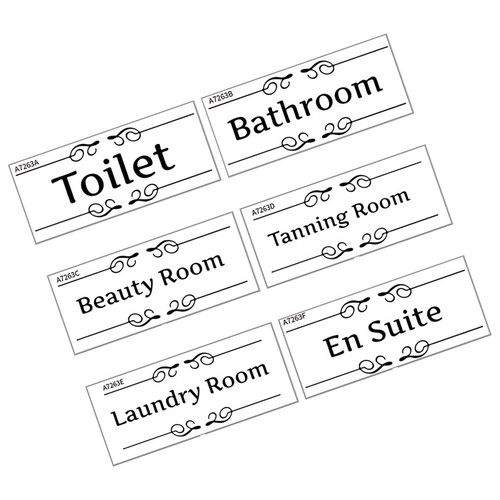 Pcs stickers salle bain - 6,