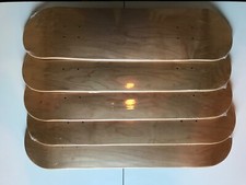 5 Pack blank skateboard decks