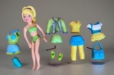 POLLY POCKET Fashion Polly : Lot Poupée Et Vêtements