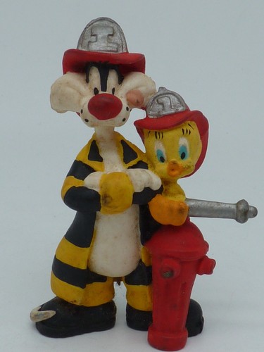 Figurine ancienne pvc - ancienne,