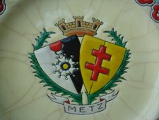 ASSIETTE COUPE PLATEAU  EMAUX