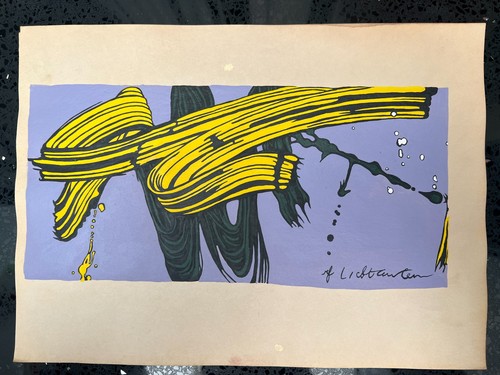 Dessin roy lichtenstein fait - roy,
