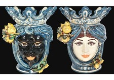 Vase Tête de maure En