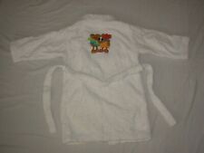 Peignoir en coton blanc Carré Blanc 6ans (114cm) 2 Souris