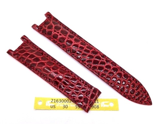 Croco bracelet montre - montre, 20mm