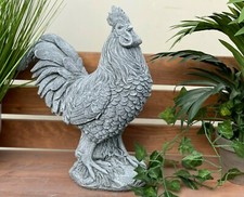 Statuette en pierre coq Il