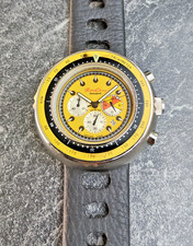 Grosse Montre RetroChron Seaserpent Chronographe Homme style montre de plongée