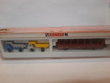 Arnold 4470 Wagon Marchandises Tank A Rack Trasport 2 Camion DB Échelle N