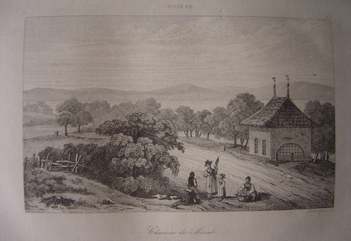 Gravure charnier morat - du,