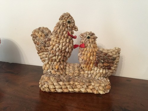 Coq poule coquillage - coq, en