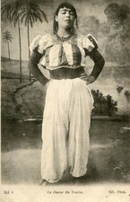 Carte La DAnse du Ventre Femme d'Afrique du Nord 